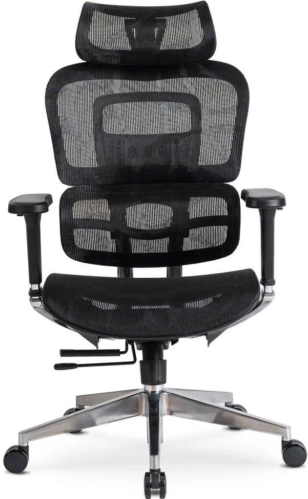 Fotel Obrotowy NINO Ergonomiczny Czarny