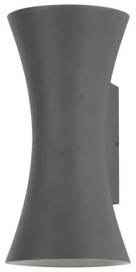 Brilagi - LED kültéri fali lámpa BICON LED/10W/230V antracit IP44