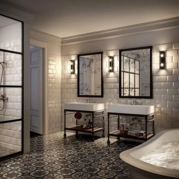 Lucide 27885/02/30 - Kültéri fali lámpa CLAIRE 2xE27/15W/230V IP54