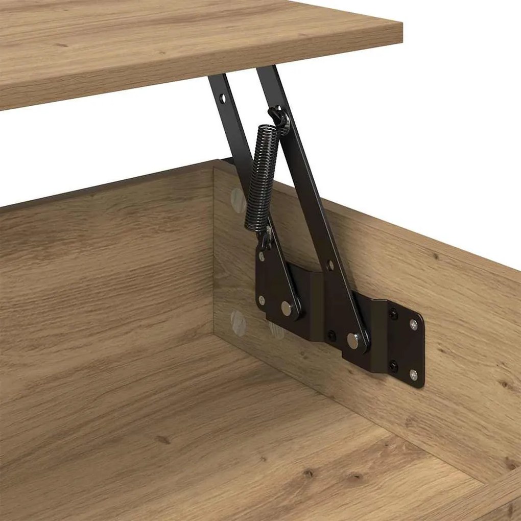 vidaXL Dohányzóasztal Artisan tölgy 100 x 50 x 50 cm Faanyag