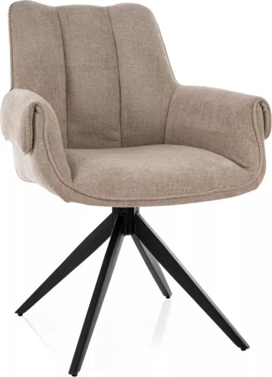 Gio forgatható étkezőszék bézs