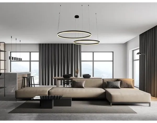 LED dimmelhető csillár zsinóron LED/100W/230V 3000-6500K + távirányítás