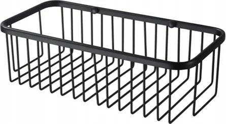 Zuhanykosár 30 cm magas fekete Matt Stella Classic