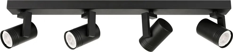 Italux Modern Spot lámpa Spiela Fekete ITXSPL-31993-4B-BK