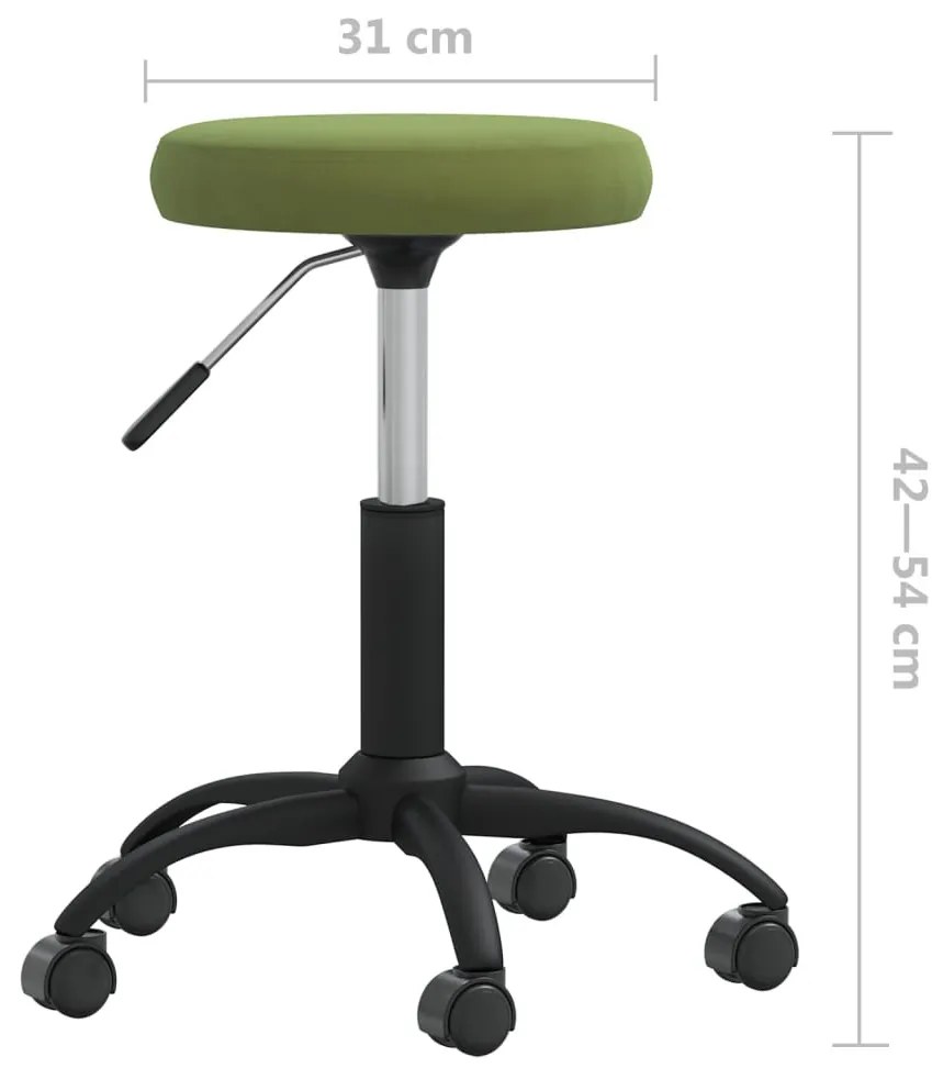 világoszöld bársony étkezőszék