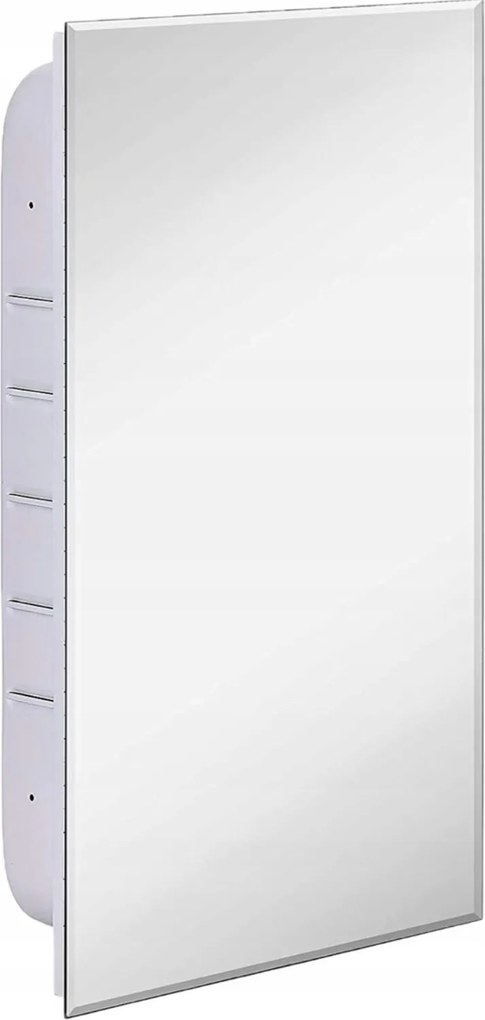 Hamilton Hills 40x65 cm fehér üreges fürdőszoba szekrény tükörrel