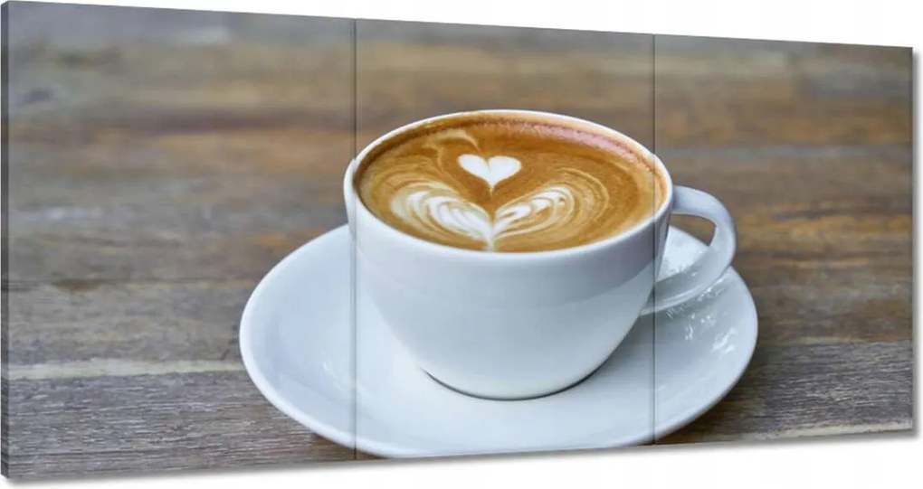 Vászonkép 60x30 Kávé a reggelben