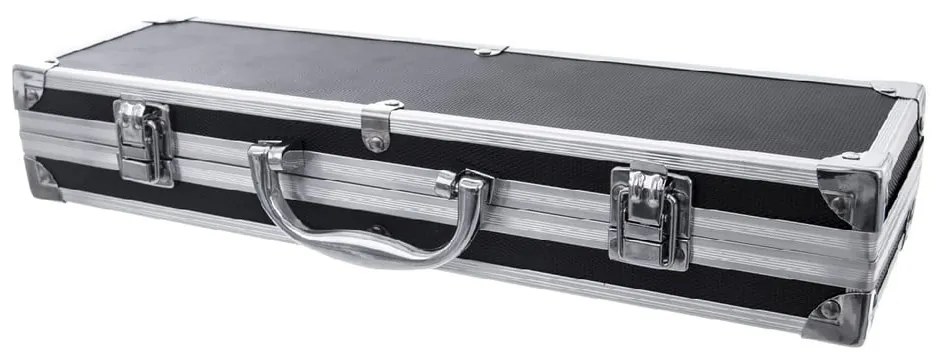 Grill rozsdamentes acél grilleszköz készlet tartóban 8 db-os - Orion