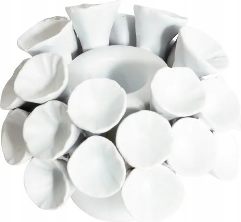 Korallzátony Alakú Gyertyatartó Tengerészet kandeláber átm. 9cm