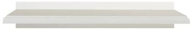 KENTAK POL145 rendőrségi szekrény, alpesi fehér, 145 cm