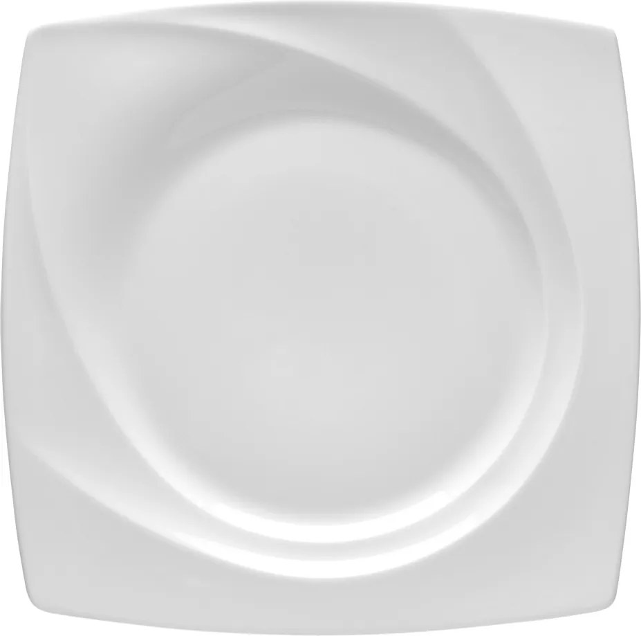 Lubiana Celebration Ebédlő Tányér Csempe 1 db Porcelán 27 cm Fehér