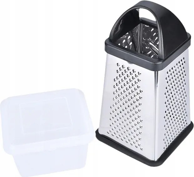 Burgonya zöldség reszelő 4 oldalas, rozsdamentes acél