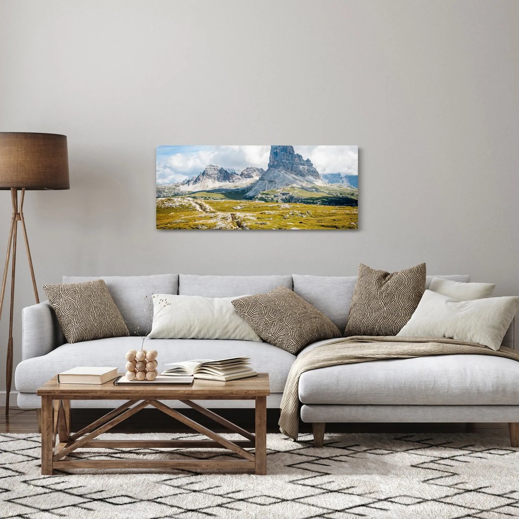 Kép - Olasz Dolomitok (120x50 cm)