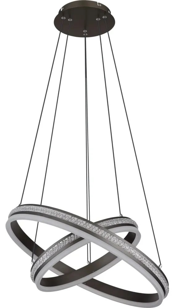 Globo 67314-60H - LED Dimmelhető csillár zsinóron GROUNI LED/60W/230V + távirányító