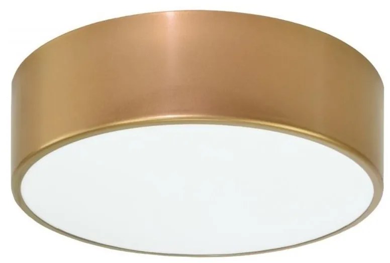 Mennyezeti lámpa CLEO 1xE27/24W/230V átm. 20 cm arany