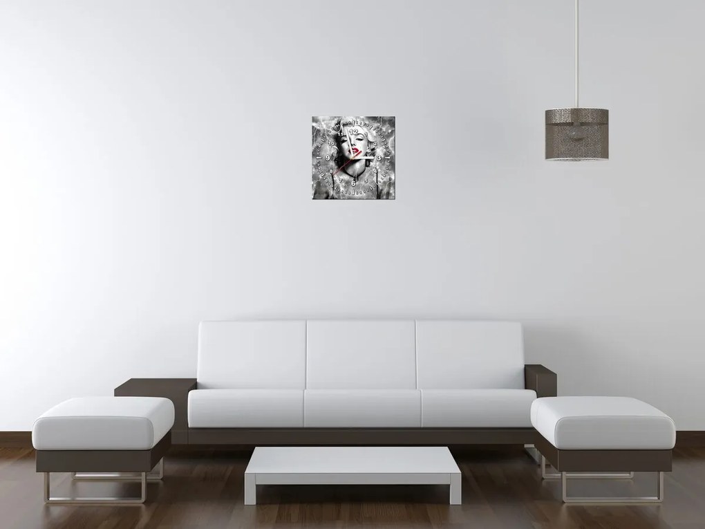 Gario Órás falikép Felvillanyozó Marilyn Monroe Méret: 40 x 40 cm