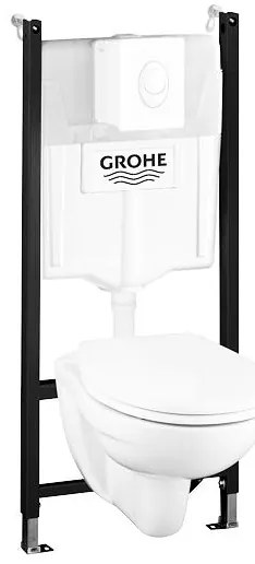 GROHE 39116000 - 4 az 1-ben készlet SOLIDO COMPACT 1,13 m tartós fehér