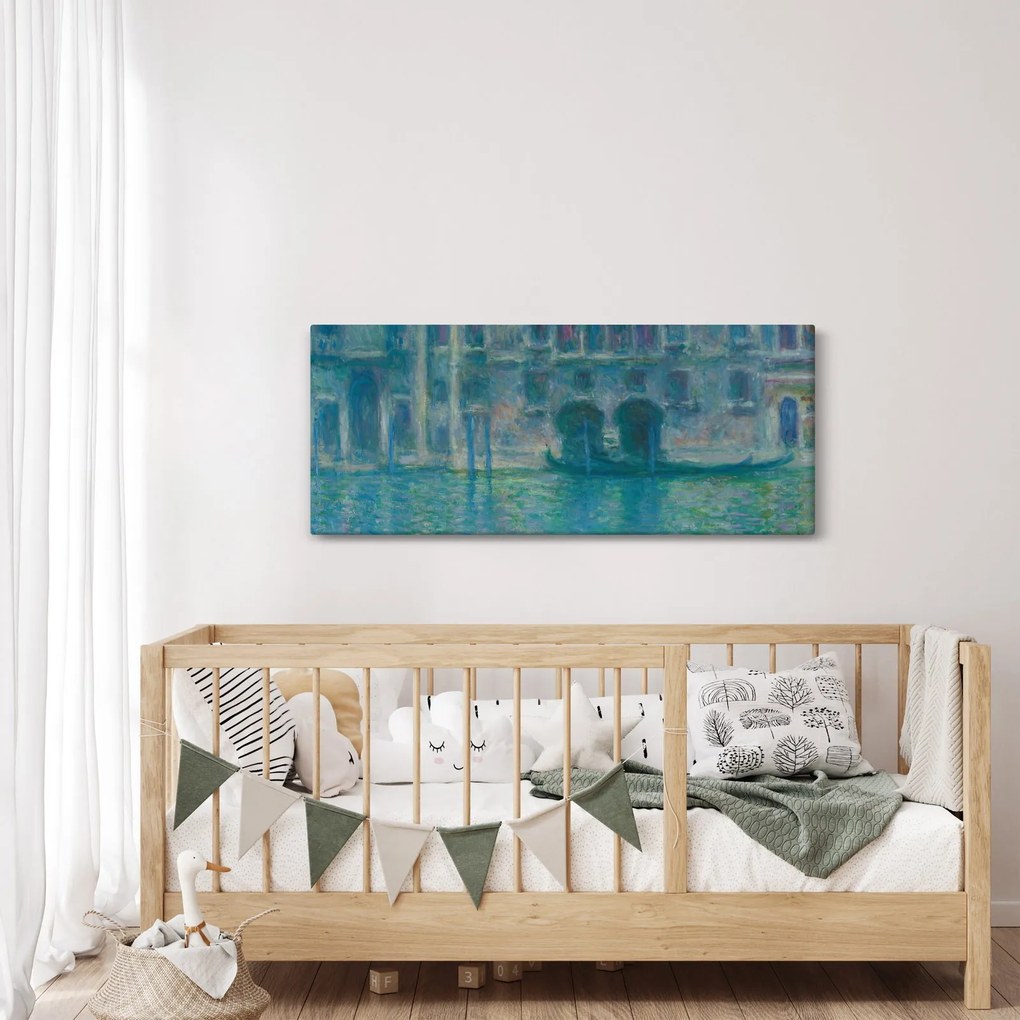 Kép - Claude Monet, Palazzo da Mula, Venice, reprodukciók (120x50 cm)