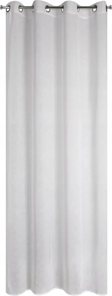 Függöny készre szerelve Angelica 140x250 fehér, esőálló szerkezettel