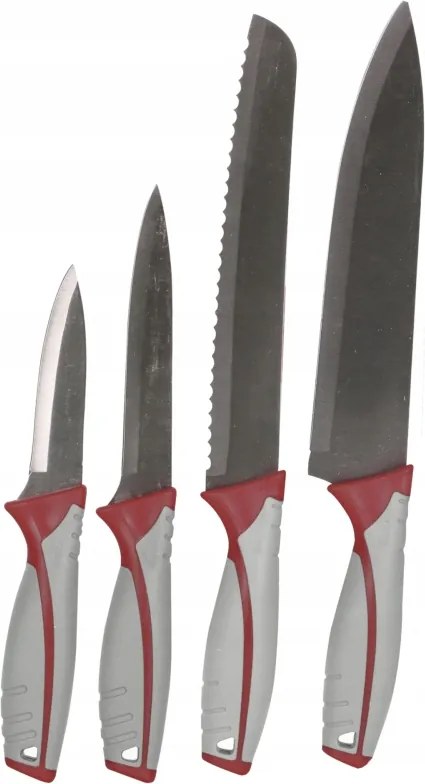 4 darabos késkészlet vegyes színekben