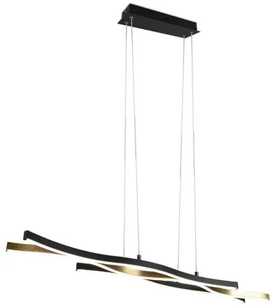 LED függő világítás Trio Blaze sárgaréz 341210308