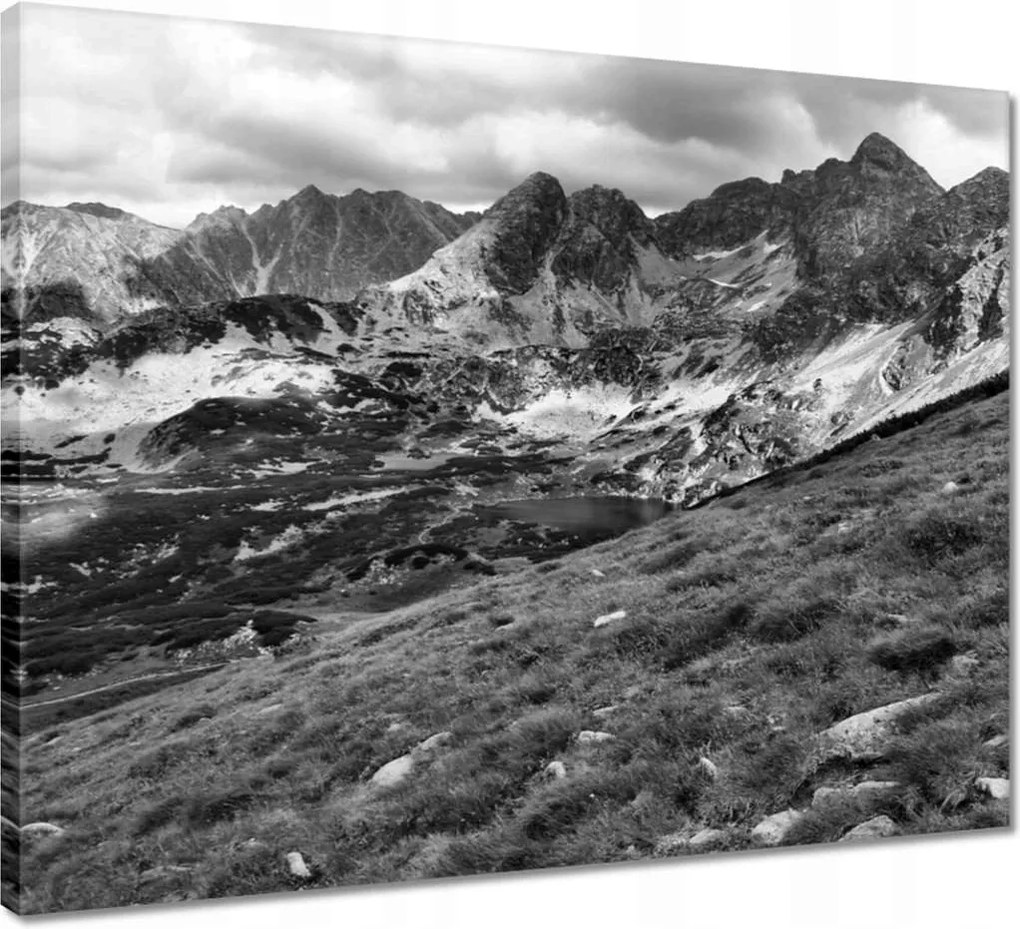 Vászonkép 50x40 Tátra Lengyel hegyek Kilátás