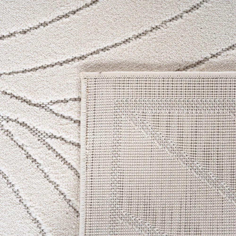 Krémszínű kültéri-beltéri futószőnyeg 80x250 cm Nova 1204 – Ayyildiz Carpets