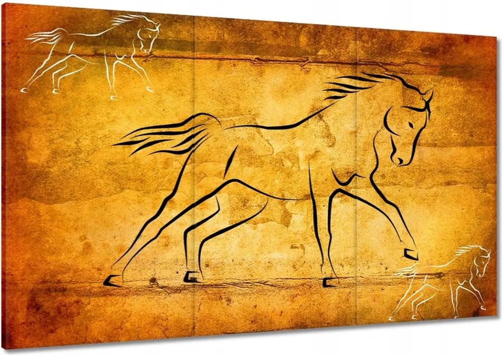 Képek 120x80 Galoppozó ló