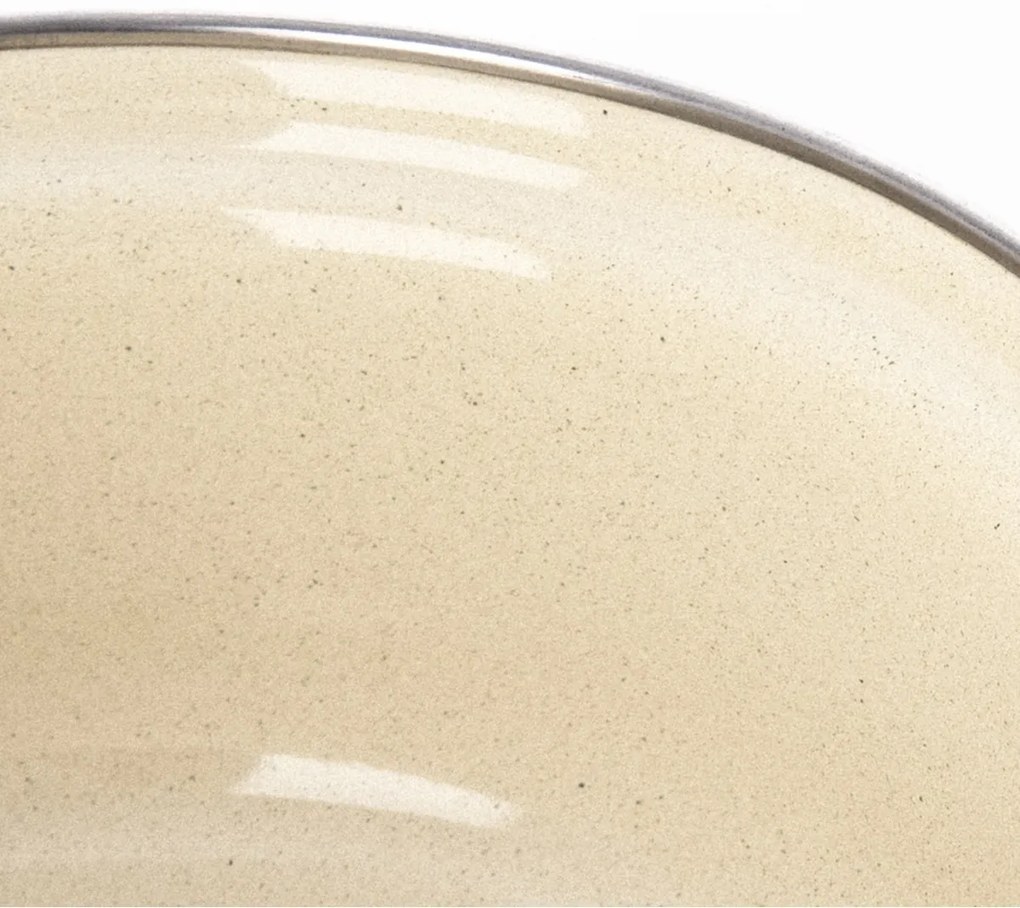 Orion Brown zománcozott lábas peremmel, 5 l, 5 l
