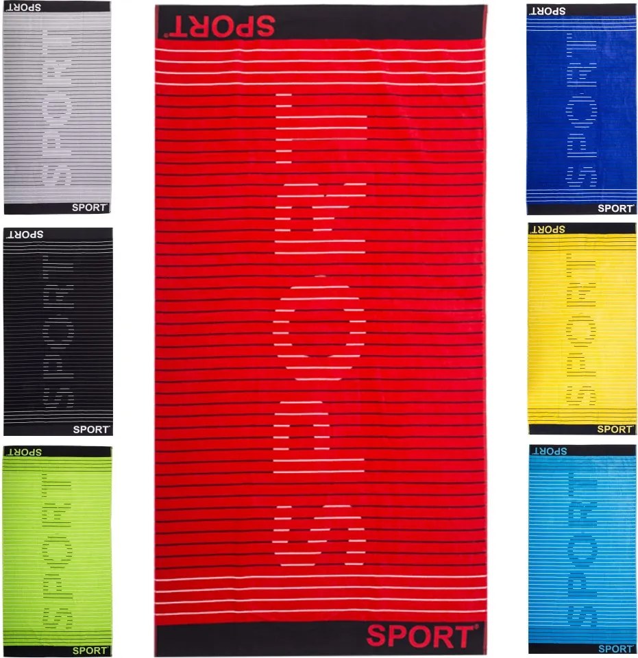 Sport Piros strandtörölköző