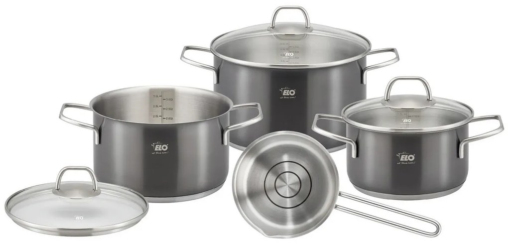 Elo 41400 4 darabos Twice Select rozsdamentes acéle dénykészlet