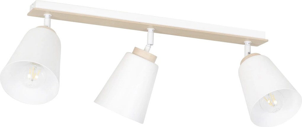 Emibig modern skandináv spot lámpa atlas fehér emi724/3