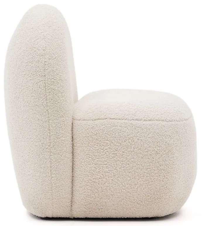 Fehér buklé gyerek fotel Bucky – Kave Home