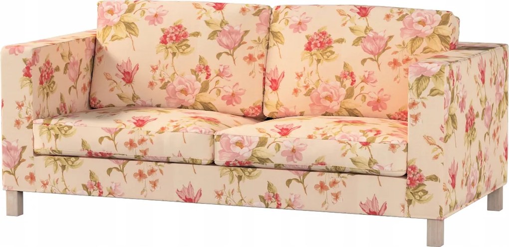 Karlanda kinyitható kanapé huzat, rövid, Ikea rózsaszín