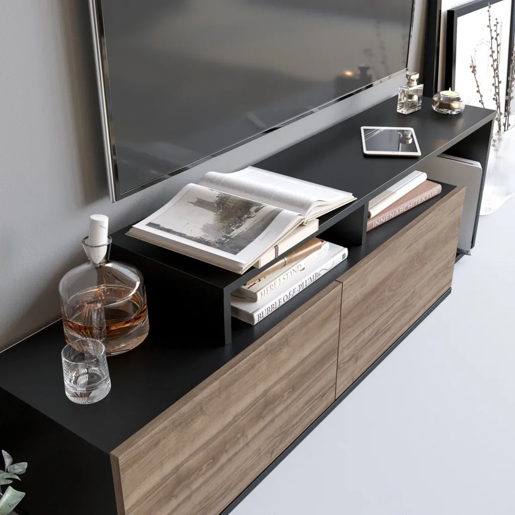 Nexera - Black, Walnut