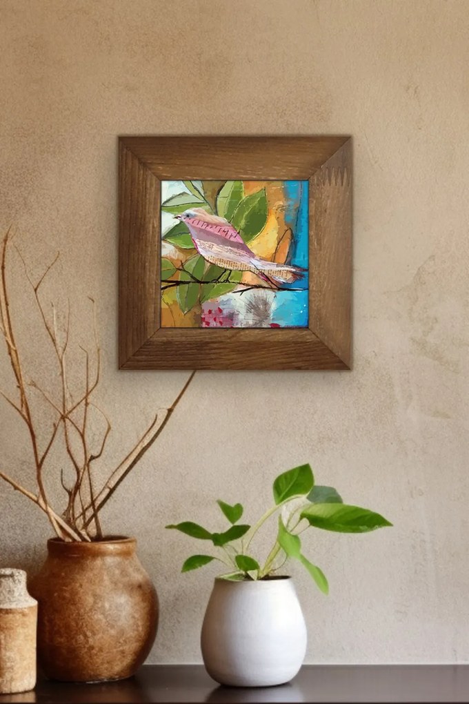 Kerámia falikép, 15,5×15,5 cm – Artvessakaro33