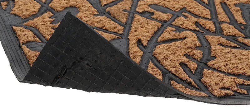 Madaras gumi és kókuszrost lábtörlő, 75 x 45 cm