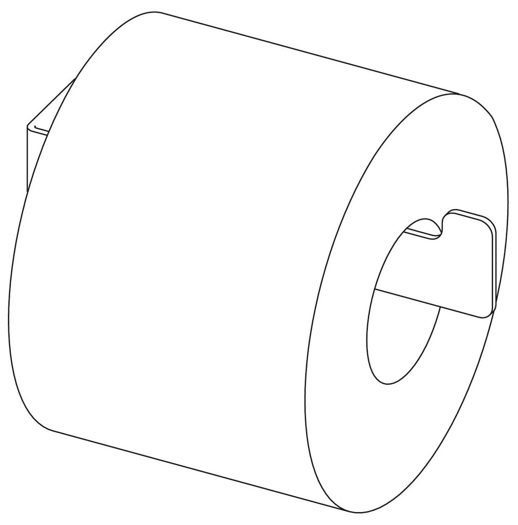 Deante Mokko kiegészítők, wc papír tartó, fehér matt, ADM_A211