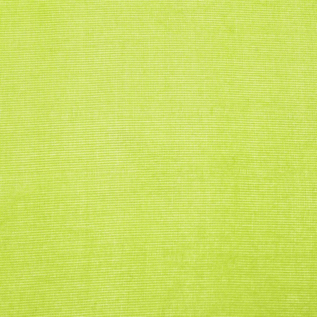 2 db almazöld fátyolfüggönyök rojtokkal 140x225 cm