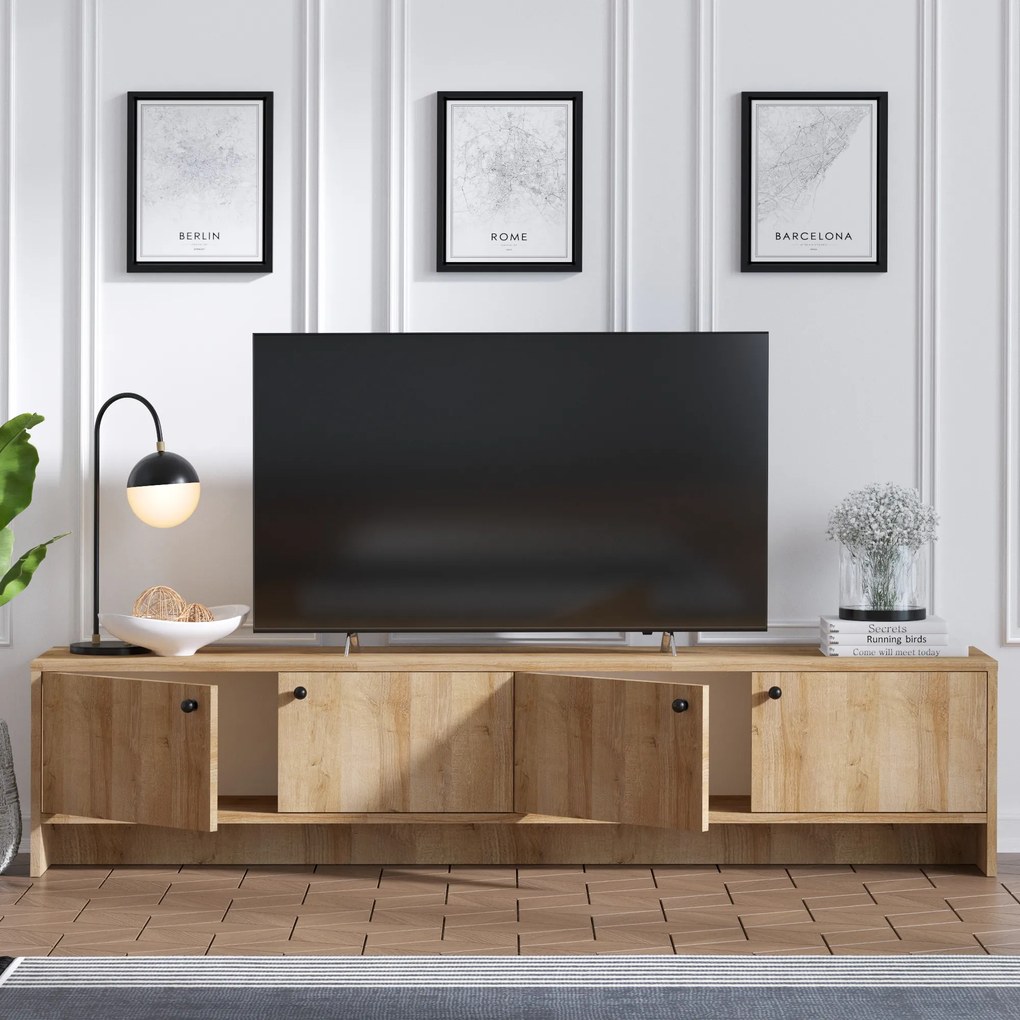 TV asztal/szekrény Jim (tölgy). 1072358