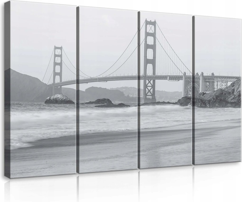 Vászonkép 120x80 moduláris polisztirol Arany kapu San Francisco tájkép panoráma