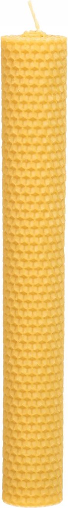 Méhpempő tekercses gyertya 26/3 cm 100% viasz