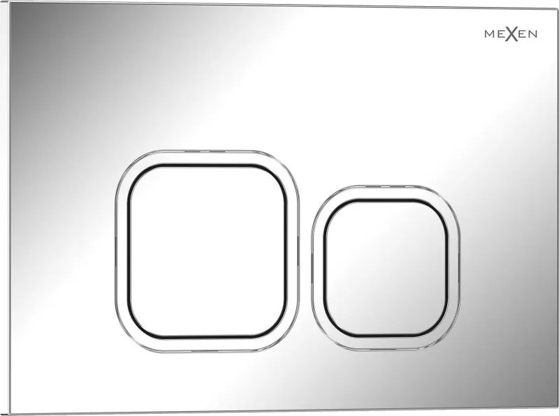 Mexen Tex 03 öblítési gomb, fényes króm - 6103-03