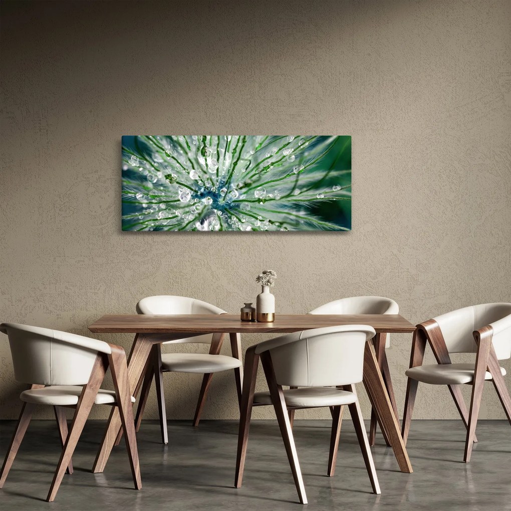 Kép - Makro kép egy virágról (120x50 cm)