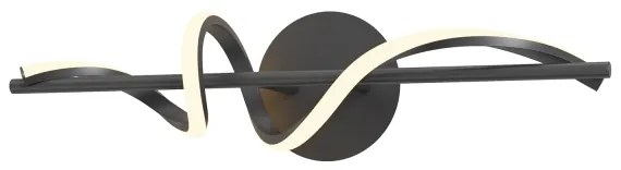 ONLI - LED Fali lámpa TWIST LED/25W/230V 4000K fekete