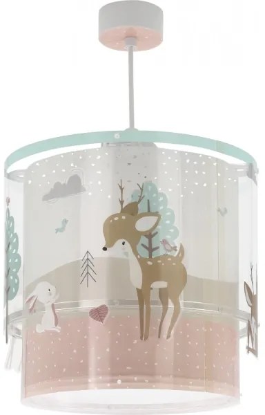 Dalber 61272 - Gyermekcsillár LOVING DEER 1xE27/60W/230V