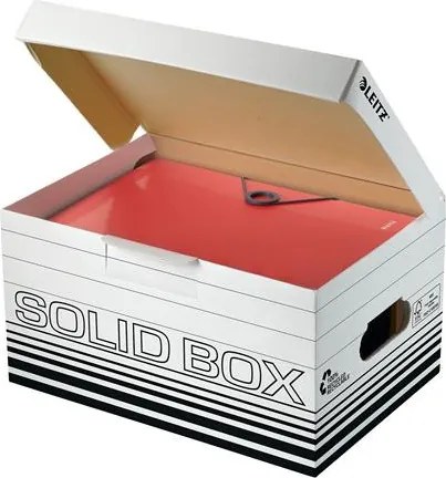 Archiválódoboz, S méret, LEITZ Solid, fehér (E61170001)