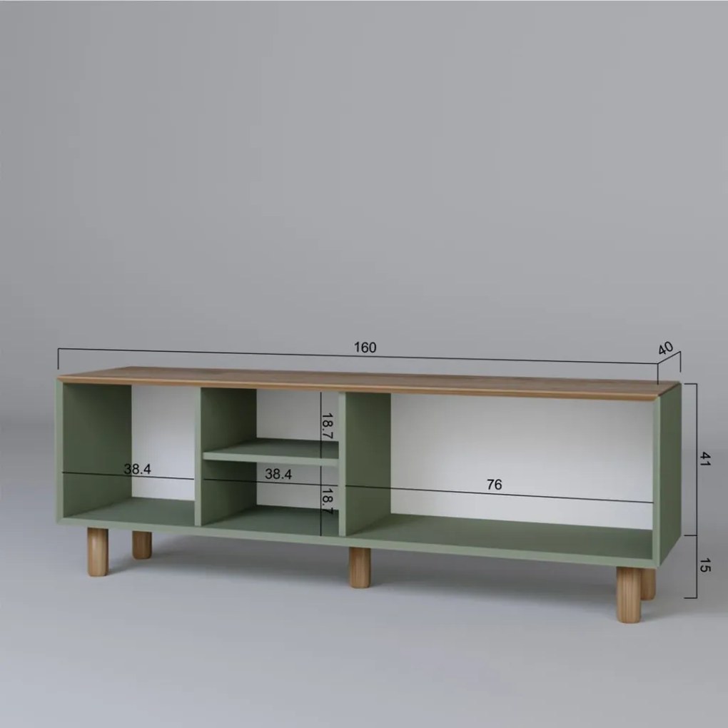 Bohemian TV-állvány, 160 cm – TR350MWD1701