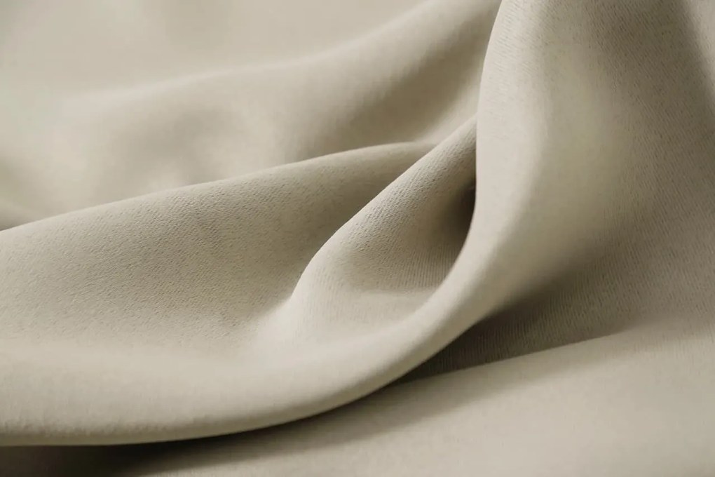 Závěs OXFORD 140x250 cm, világos bézs Felfüggesztés: Hullámos sínszalag