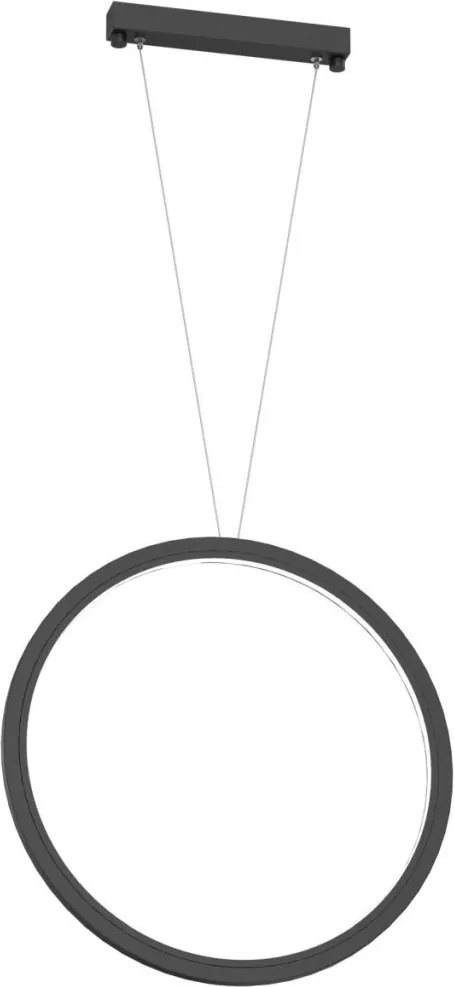 ANTIGO 5074 IKUNA Modern Led Függesztett Lámpa Fekete LED IP20